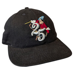 1996 25th Anniversary Walt Disney World Snapback Hat